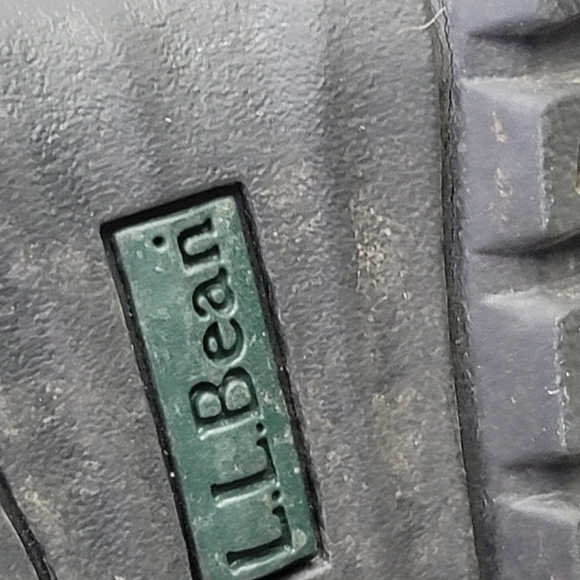 L.L.Bean Purple leather boots size 6M - Picture 8 of 12